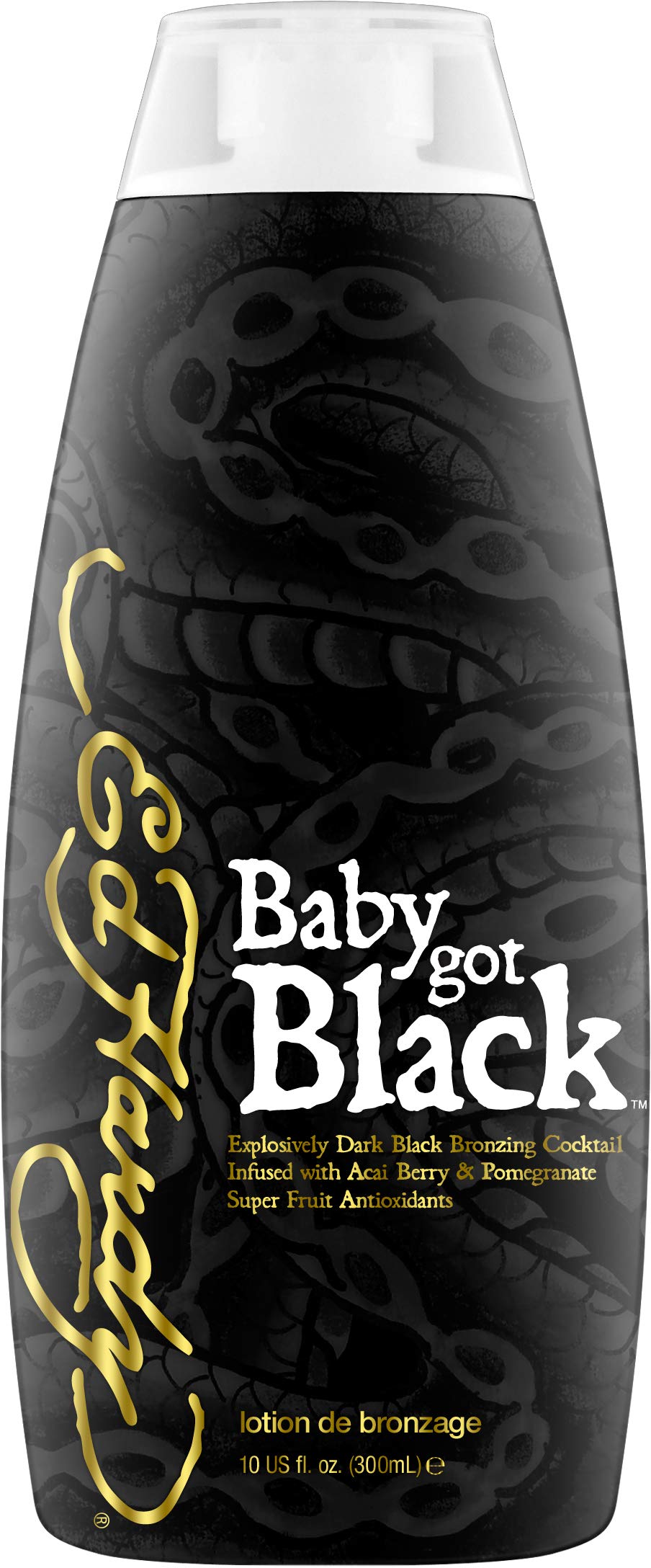 ED HARDY front packaging showing 10 oz bottle and bold label with benefit