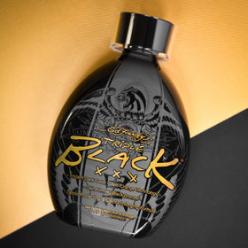 Ed Hardy applied on forearm demonstrating instant dark color development
