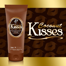 Ed Hardy application in use demonstrating smooth, even tanning lotion coverage