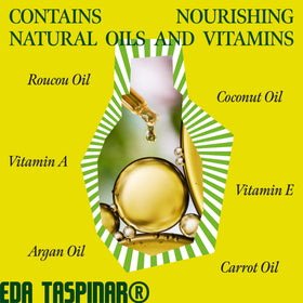 Eda Taşpınar applying oil to arm demonstrating even coverage and hydration