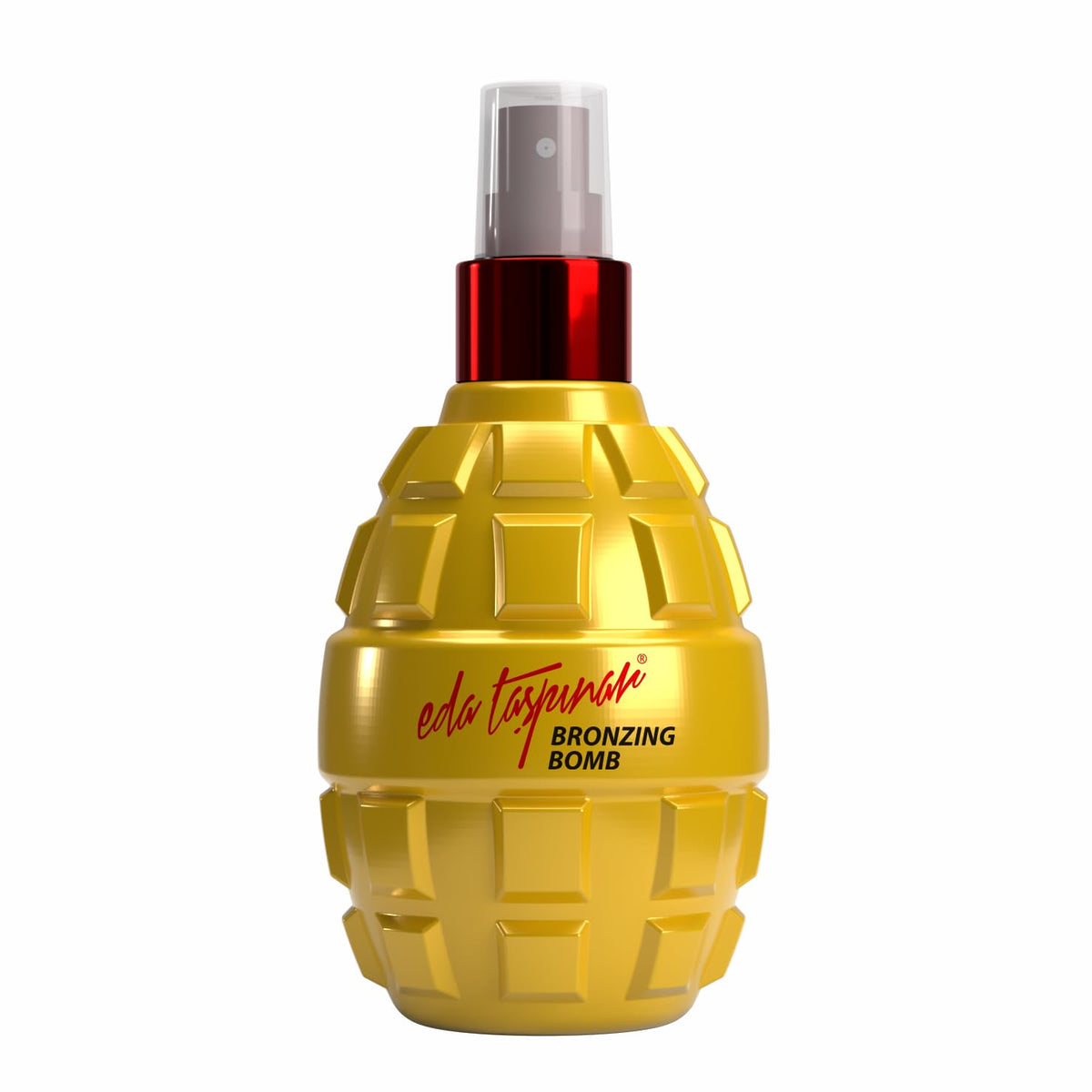 Eda Taşpınar front packaging showing bottle and branding for quick recognition and trust