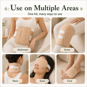 Eden Labs eye mask on resting person providing soft light-blocking comfort