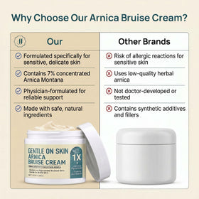 EdenEdges cream texture close-up showing smooth non-greasy finish and moisturizing look