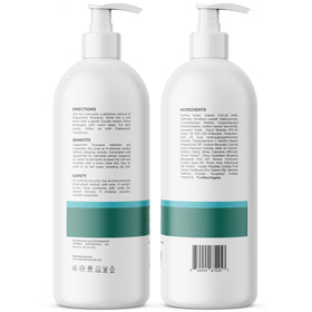 EDENIKA BOTANICALS bottle in bathroom scene showing everyday styling benefit