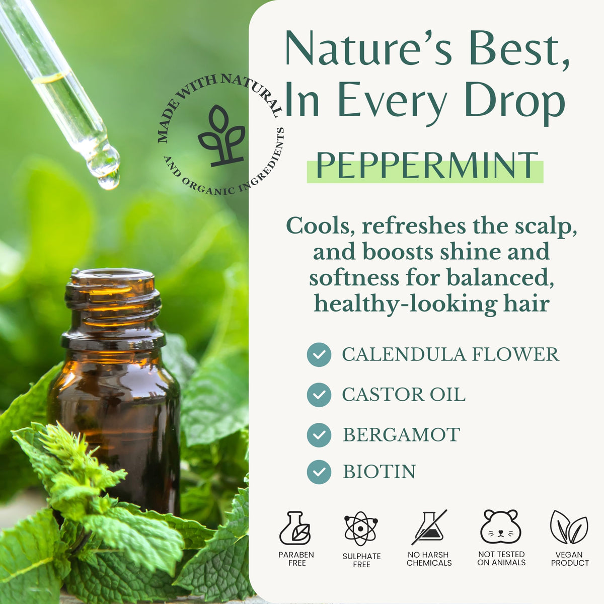 EDENIKA BOTANICALS scalp massage in-use demonstrating calming refresh