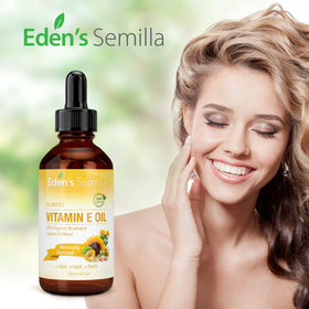 Eden's Semilla applied to hand demonstrating smooth application and immediate skin nourishment