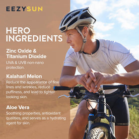 EEZYSUN packets in travel kit lifestyle for on-the-go reapplication ease