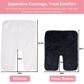 Efforest closeup microfiber texture highlighting softness and absorbency