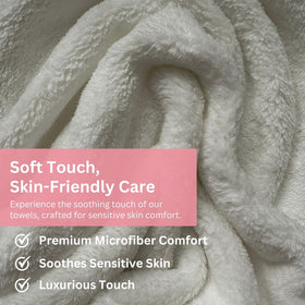 Efforest towel steaming to show even heat retention during spa use