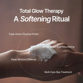 Egattoc whipped sugar scrub texture close-up for smooth skin feeling