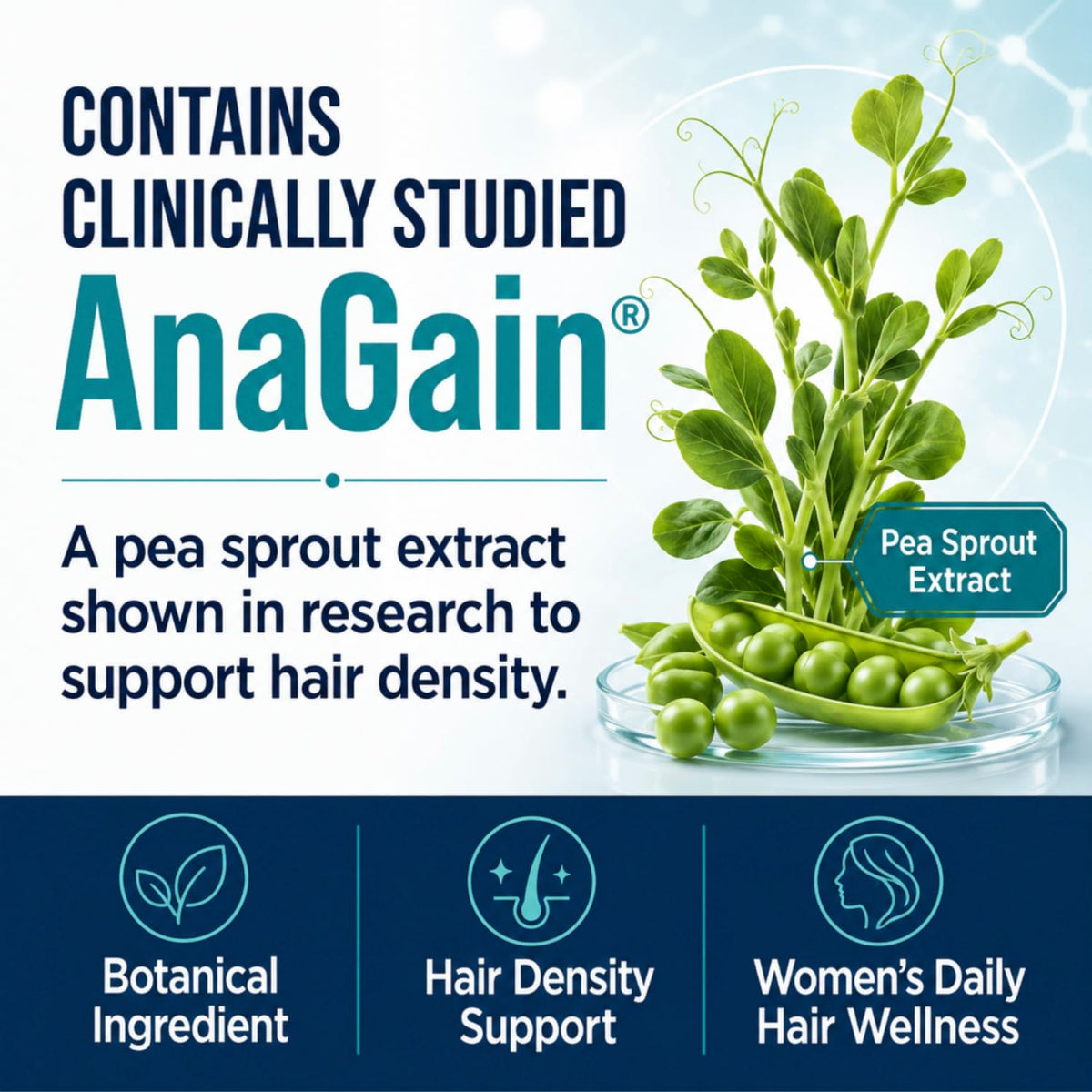 Eggagen capsules on spoon showing concentrated daily dose and convenience