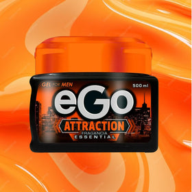 Generic Ego Attraction close-up of transparent gel texture highlighting smooth application benefit