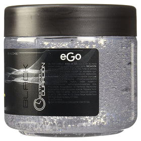 EGO black in-use styling on man creating sharp shape with lasting control