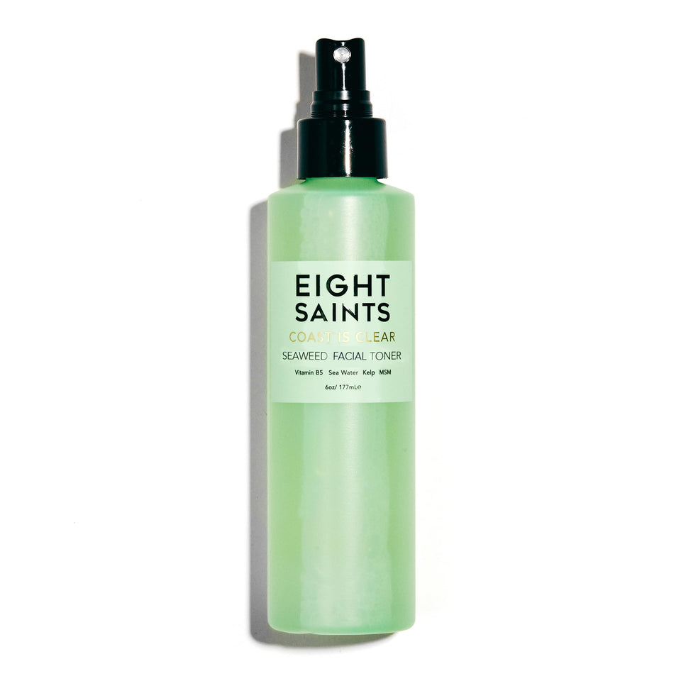 Eight Saints front bottle shot showing clean packaging and product benefit