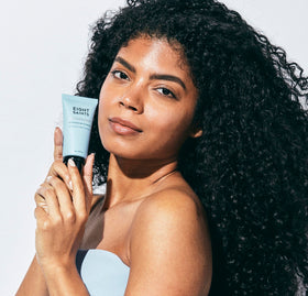 Eight Saints Daydreamer applied on hand demonstrating quick absorption and non-greasy finish
