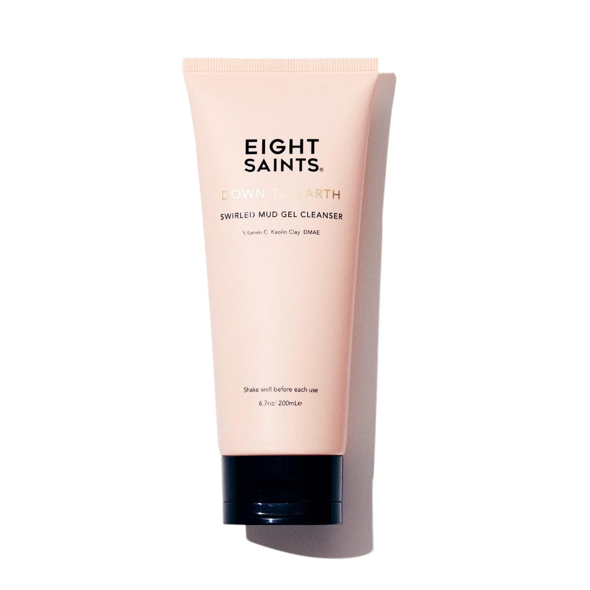 Eight Saints front packaging showing label and 6.7 oz bottle, clear benefits visible