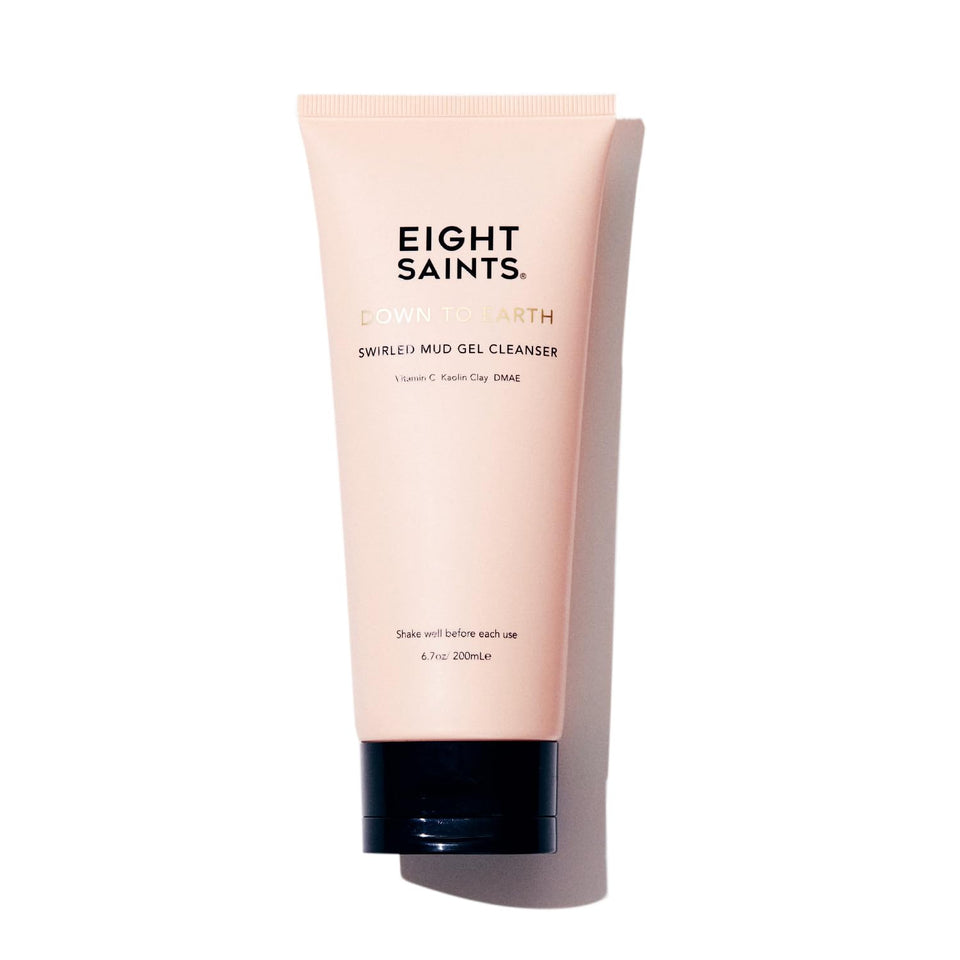 Eight Saints front packaging showing label and 6.7 oz bottle, clear benefits visible