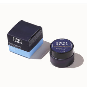 Eight Saints texture close-up of cream showing smooth consistency for quick absorption