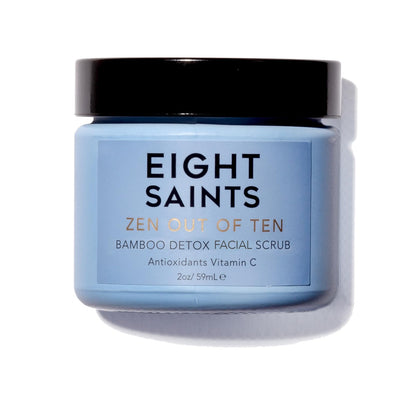 Eight Saints front packaging showing jar and brand for clear product identification and trust