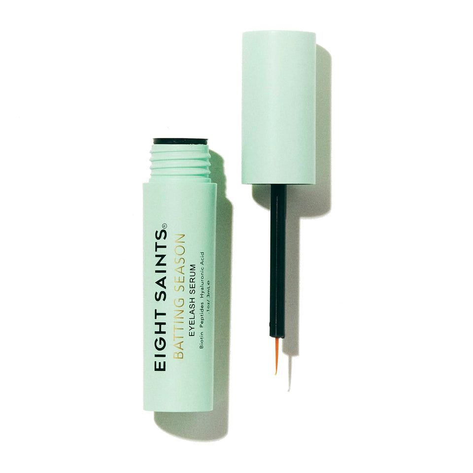 Eight Saints front packaging showing product for fuller lashes