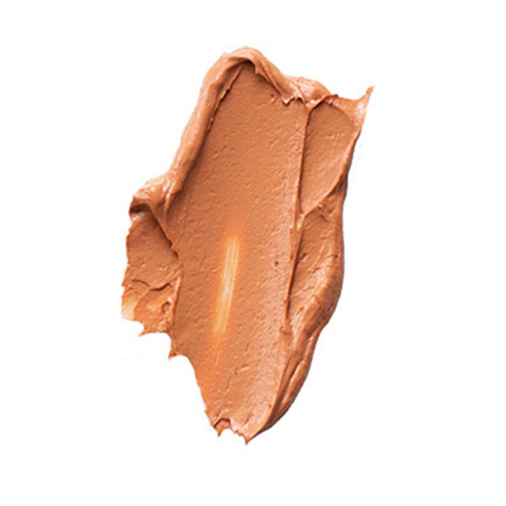 Eight Saints mask in use applied to model face demonstrating calm, mattifying benefit