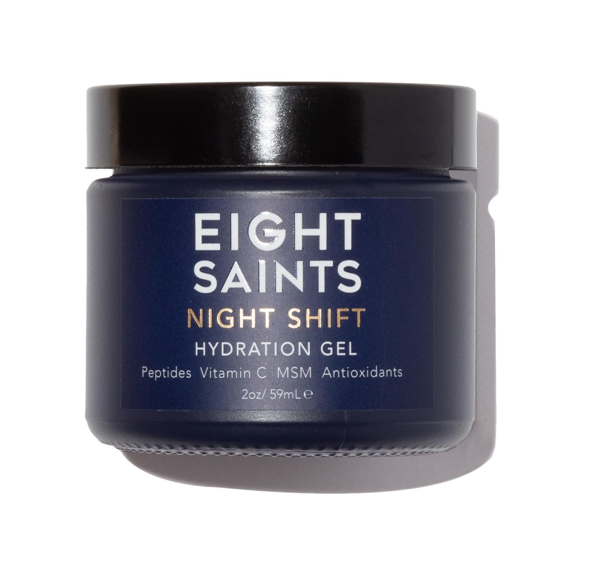 Eight Saints front packaging showing product and benefits