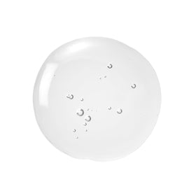 Eight Saints serum drop on skin texture close-up, highlights lightweight hydration benefit