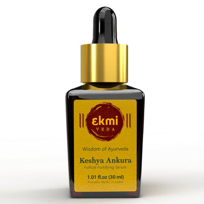 Ekmiveda front packaging showing bottle and box, communicates professional care