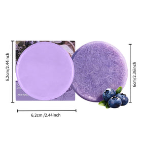 ekxzvg shampoo bar in shower creating rich lather for volume