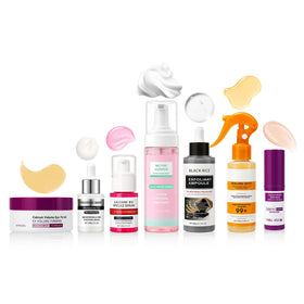 Elarenne front packaging of the facial kit showing complete routine benefits