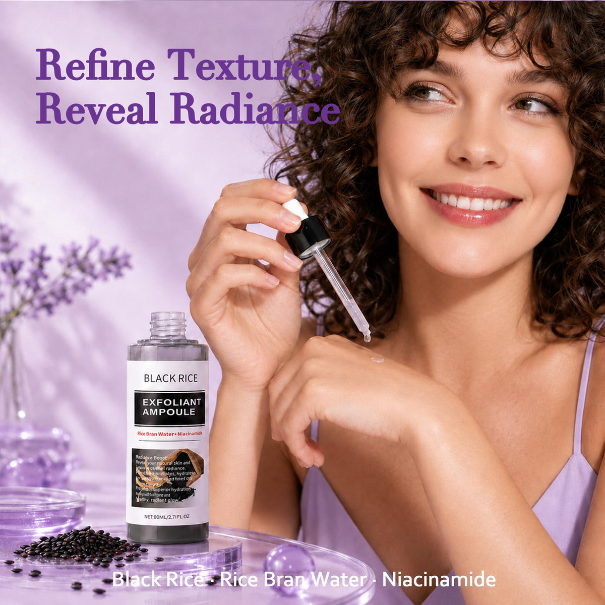 Elarenne skincare routine displayed in bathroom for everyday convenience