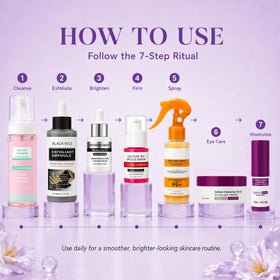 Elarenne kit in hand showing product scale and travel-friendly benefit