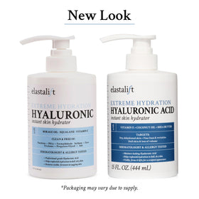Elastalift displayed in bathroom setting conveying daily routine hydration benefits