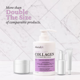 Elastalift used on shoulder illustrating firming hydration for body skin