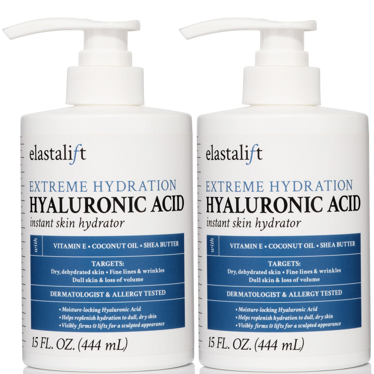 Elastalift front packaging 2-pack showing product and label for confident purchase