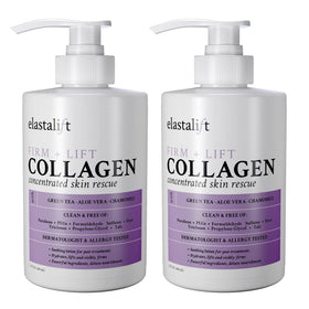 Elastalift front packaging showing tub and branding and clear product benefit
