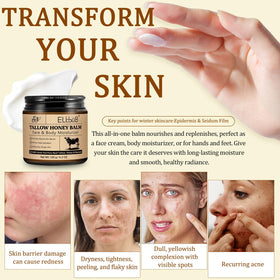 ELBBUB cream applied on hand demonstrating fast absorption and hydration