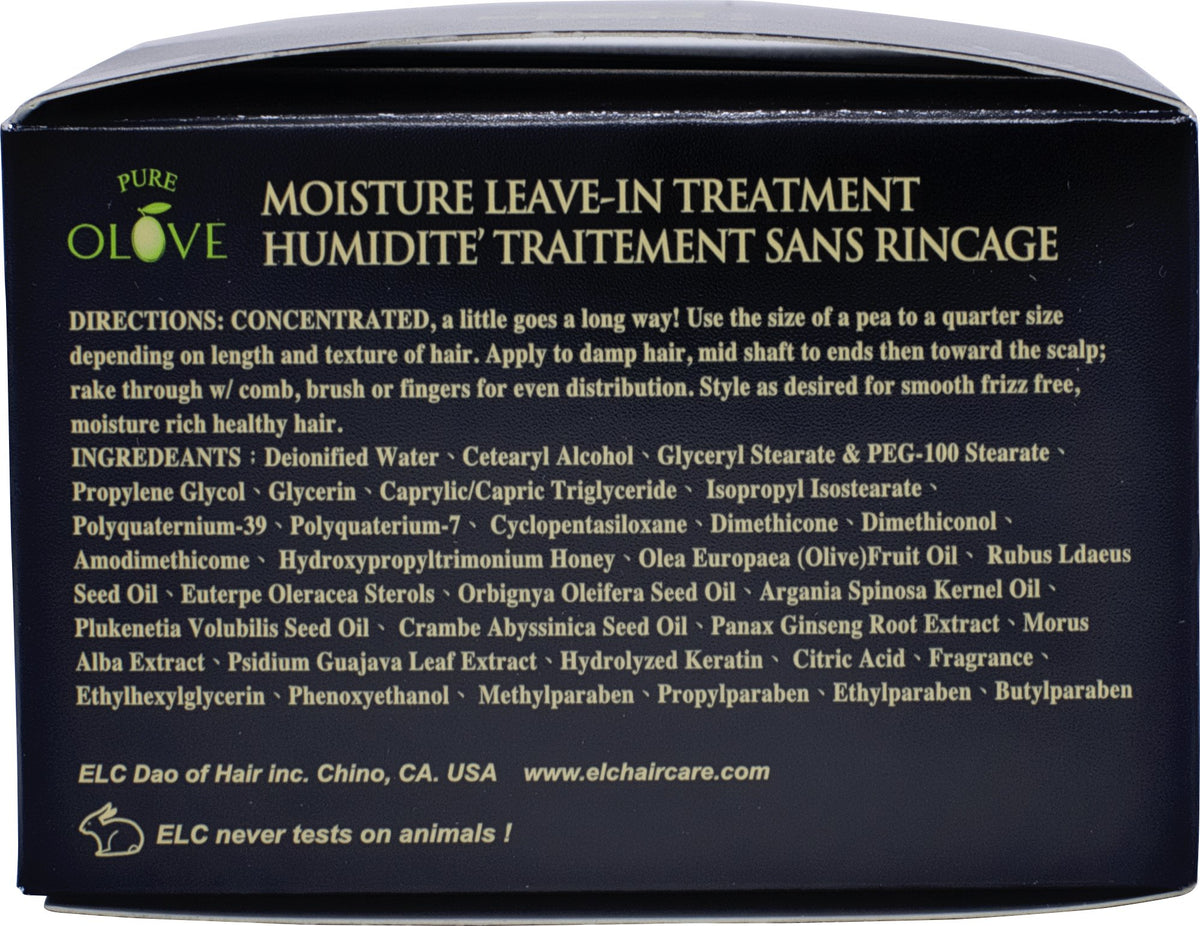 ELC Dao of Hair next to a coin showing 2.5 oz size for travel convenience