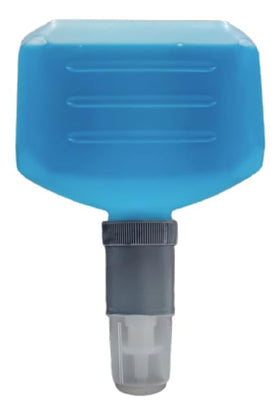 ELEF EcoL pump in use at a sink demonstrating easy dispensing and quick hand cleaning