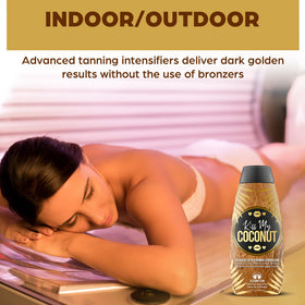 Elegant Sun applying lotion at beach highlighting tanning and hydration benefit