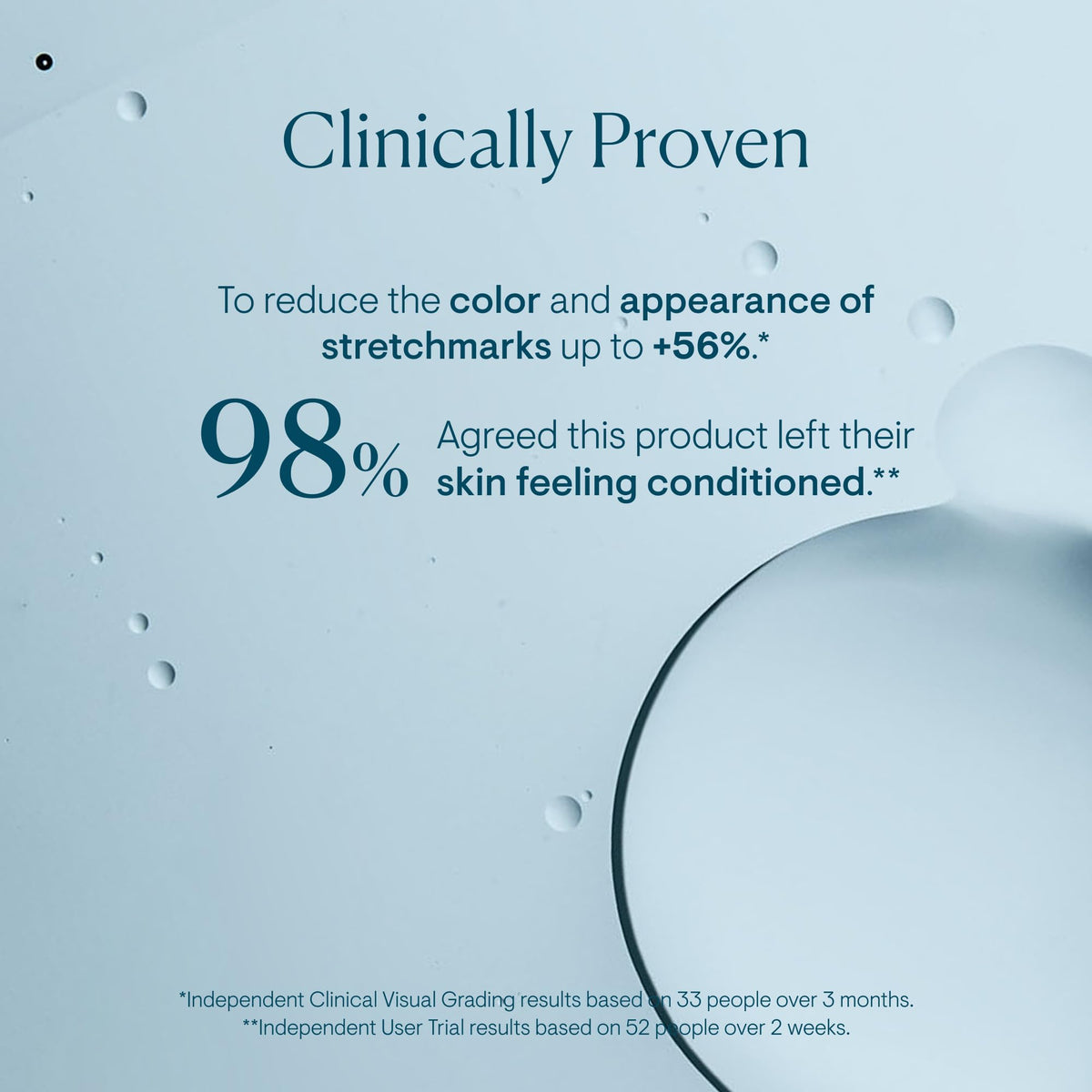 ELEMIS oil applied on forearm showing immediate softening and hydrated look