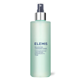 ELEMIS bottle front packaging showing product identity and calming benefits