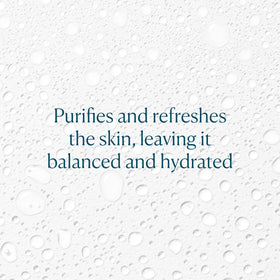 ELEMIS toner liquid texture in glass showing lightweight hydrating benefit
