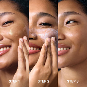 ELEMIS product label detail highlighting ingredients list and benefit of antioxidant-rich formula
