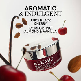 ELEMIS balm warmed on palm demonstrating glide and makeup-melting benefit for easy removal