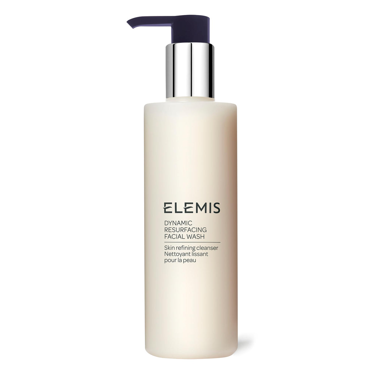 ELEMIS front bottle view showing product and clean labeling for easy selection
