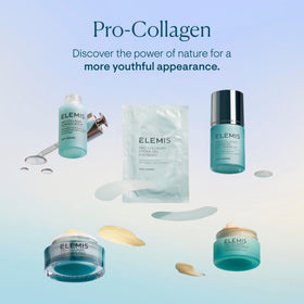 ELEMIS masks held in hand showing size and convenient single-use