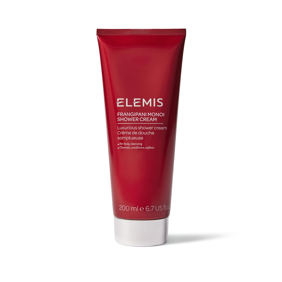 ELEMIS front packaging showing bottle and label with elegant design, appealing presentation