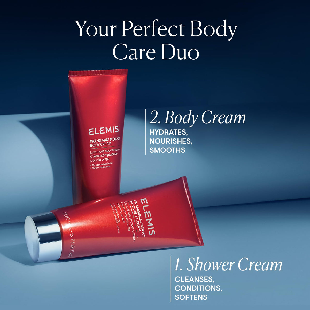 ELEMIS lather on hand, dense foam that cleanses while preserving skin moisture benefit
