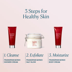 ELEMIS jar next to a ruler showing 6.7 fl oz scale and travel-friendly size